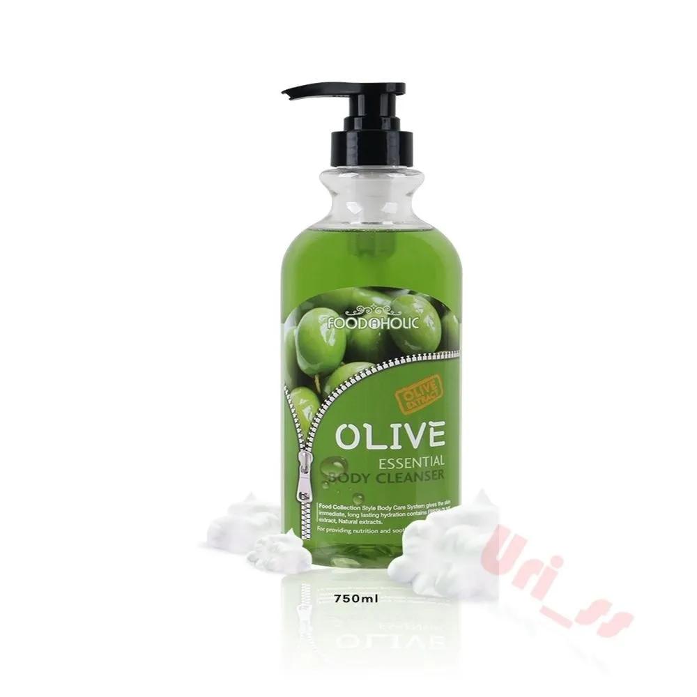 FoodaHolic Body Cleanser Olive 750ML, soft scent