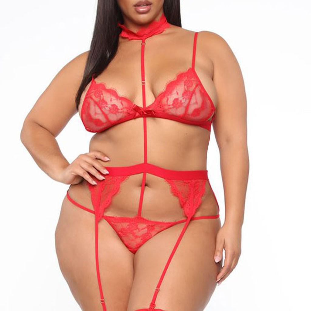 Nová sexy móda Čipkovaná spodná bielizeň Spodná bielizeň na spanie Body kombinéza