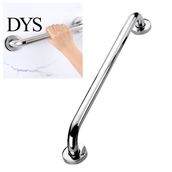 Toilet Handrail 1 Set Shower Space Saving Strong Load-bearing Anti Slip Rustproof Good Grip Towel Rack Stainless Steel Handicap Elderly Senior Assist