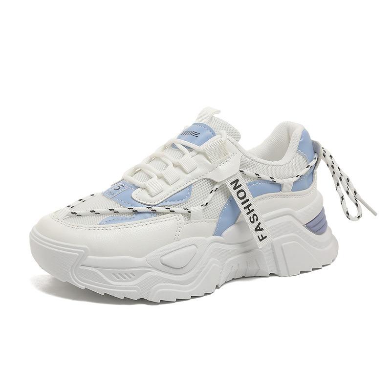 Women's Platform Breathable Sports Shoes Spring Summer Campus Student Non Slip Running Sneakers Outdoor Tennis Basketball Shoes