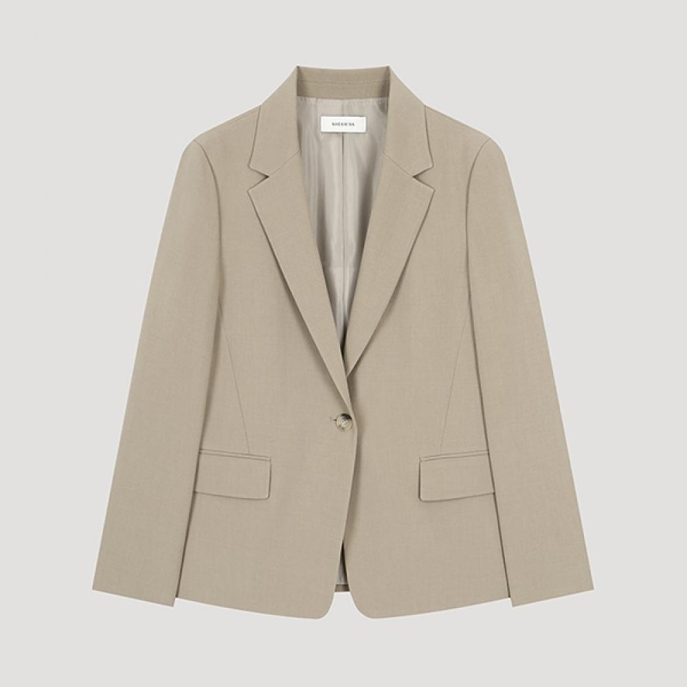 

She S miSS Single breaSted One Button Jacket Swwjko32020 Be beige/55