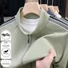 Playboy Men's Striped Casual Stand-Collar Jacket