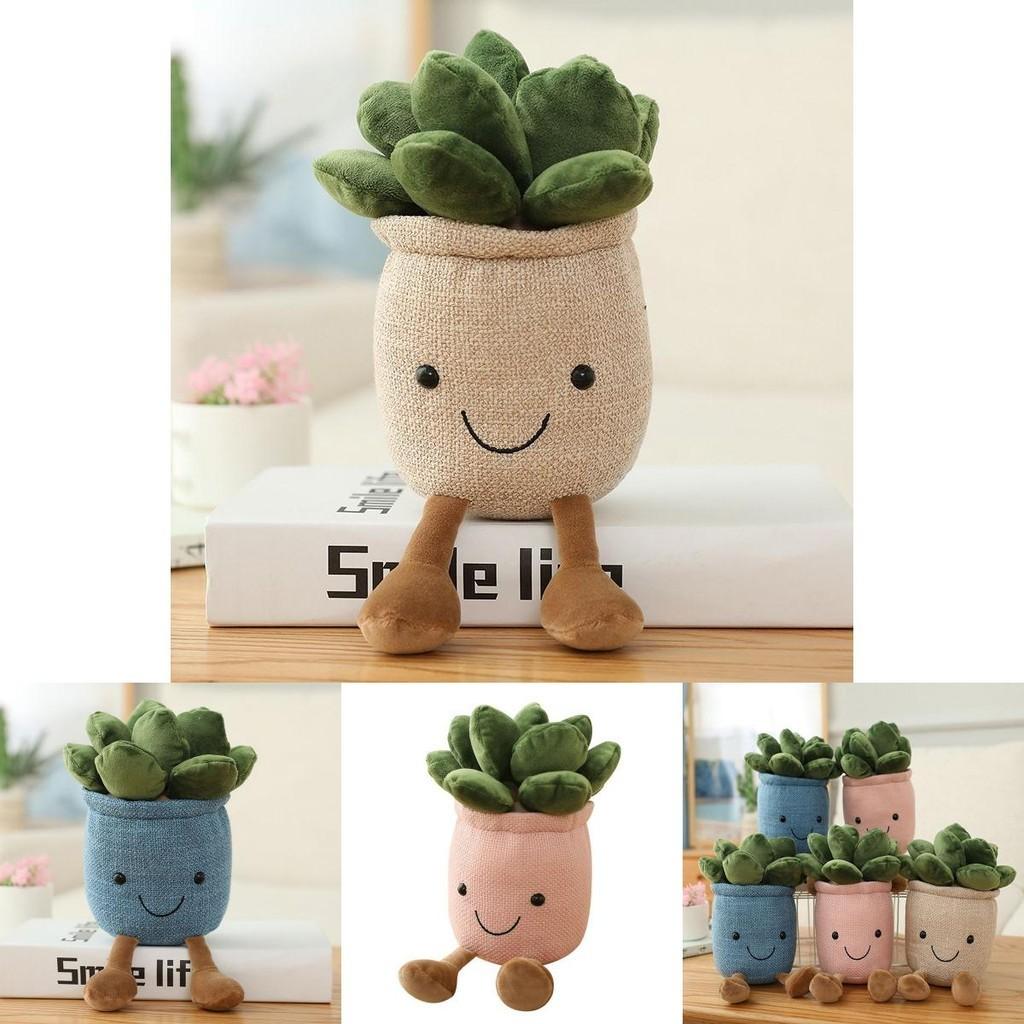 Lifelike Succulent Plants Plush Stuffed Toy Featuring Super Soft Fabric Ideal For Kids