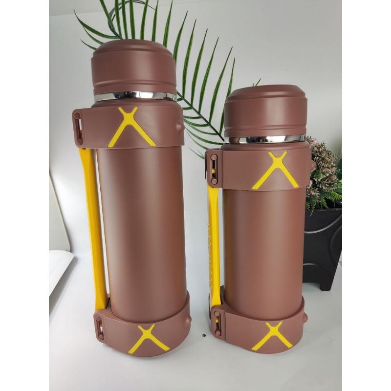 

Новый большой вместительный дорожный горшок из нержавеющей стали 304 с вакуумной изоляцией, автомобильный альпинистский аккаунт, спортивный чайник 2000ML 1PCS