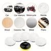 7Pcs Car Polishing Disc Sponge Pads Kit Auto Detailing Waxing Polish Machine Buffering Sponge Remove Scratches Wax Buffing Pads