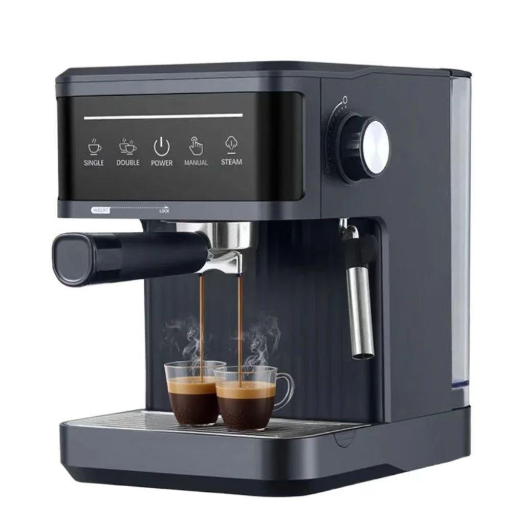 Italian Style Automatic Espresso Machine with Milk Frothing and High-Pressure Extraction