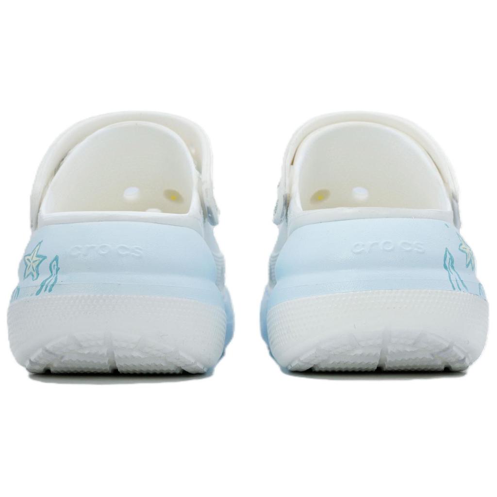 Crocs Crush Clog Dream Gift Box EVA Dream Comfortable Hole Shoes Unisex White