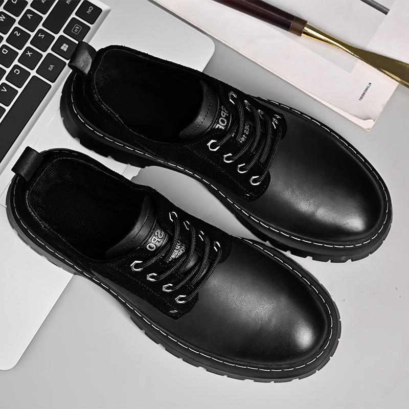 Thick Bottom Mens Oxford Shoes Fashion Casual Shoes Business Office Men's Formal Dress Footwear Walking Shoes Elegantes Sneakers