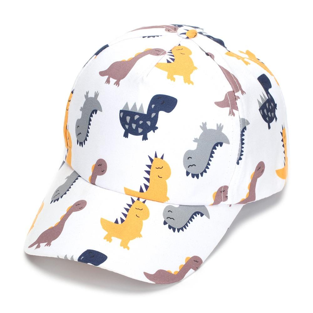 Animal Print Kid Baseball Cap Breathable Boy Girl Sunshade Cap Cute Wide Brim Visor Hat Outdoor