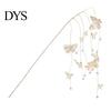 Winter Wedding Decor Faux Crystal Christmas Tree Picks, Acrylic White Glitter Sprays for Holiday And DIY Arrangements Wreath Centerpieces, Faceted