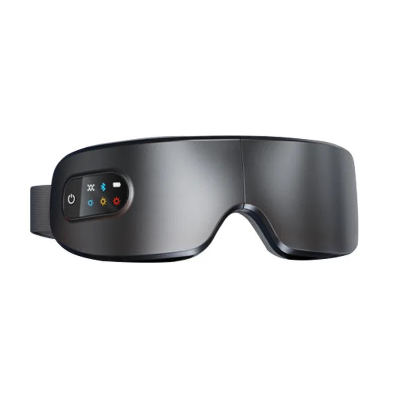 4D Eye Massager Smart Airbag Vibration Eye Care Instrument Hot Compress Bluetooth Eye Massage Glasses Fatigue Anti-wrinkle Care