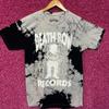 Death Row Records Electric Chair Tiedye Rap Tshirt Medium