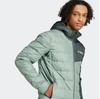Jacket Adidas Terrex Multi Light Hooded Down Jacket Silver-green Khaki Green