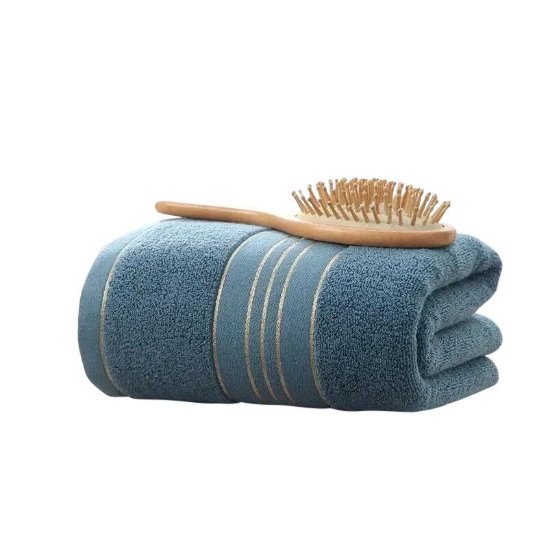 Solid Color Pure Cotton Towel Thickened Absorbent Towel Soft Quick Dry Face Towel Skin Friendly Hand Towel Bathroom Accessories