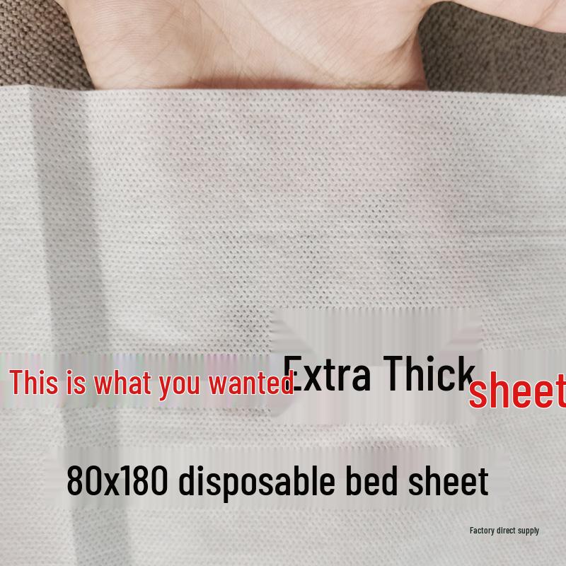 Thick Disposable Beauty Salon Massage Bed Sheet with Face Hole