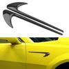 2 szt. 3D ABS V8 Biturbo 4matic Logo Litery Samochód Błotnik Boczny Emblemat Odznaka Naklejka Nawiew Samochodowy Ozdoba Błotnika Naklejka