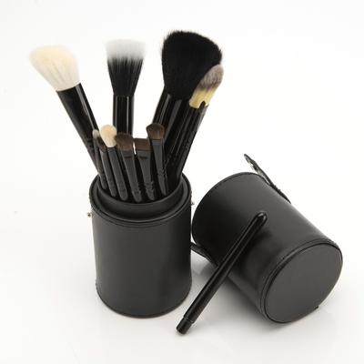 New  5 Colors 12pcs Makeup Brushes Cosmetic Make Up Brush Set  with Cup Holder Case Kit