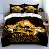 "Skull Art Bedding Set - Bring Me Horizon" Bedding Set (1 Duvet Cover, 2 Pillowcases, Duvet Not Included)