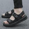 2024 Men's Summer Korean Sports Sandals: Outdoor Beach Flip-Flops for Students