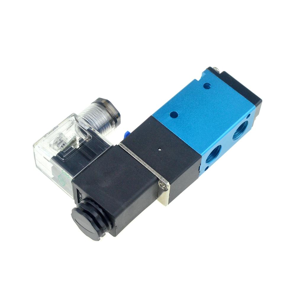 Port cu 3 căi 2 poziții 12V 24V 220V Electropompă pneumatică de aer Control electric Gaz Electropompă magnetică Conexiune furtun 10mm 6mm 8mm
