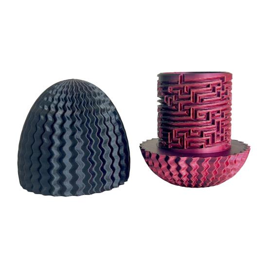 Yousheng 3D Printed Dragon Egg Toy Egg Shaped Maze Gift Box with Hidden Compartment Educational Stress Relief Puzzle Egg Birthdays Easter Present