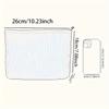 1pc Flamingo Heart Pattern Makeup Bag Portable Cosmetic Organizer Zipper Storage Pouch Floral Accents Travel Cosmetic Bag