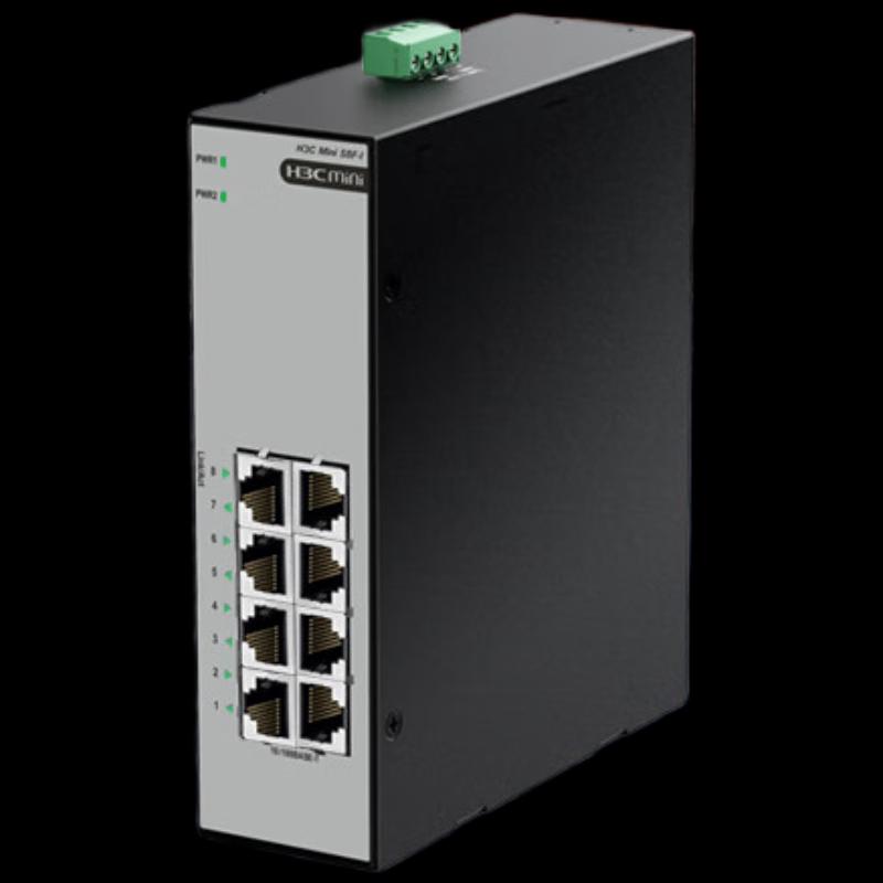 

H3C Industrial 8-Port Fast Ethernet Unmanaged Switch S8F-I