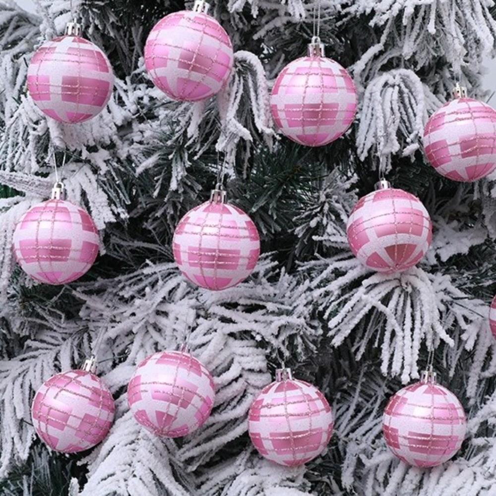 6PCS DIY Christmas Ball Pendant Paintings Xmas Tree Ornament New Xmas Tree Charm  New Year