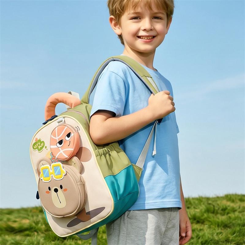 Children's Schoolbag Kindergarten Backpack Boys and Girls Small Backpack