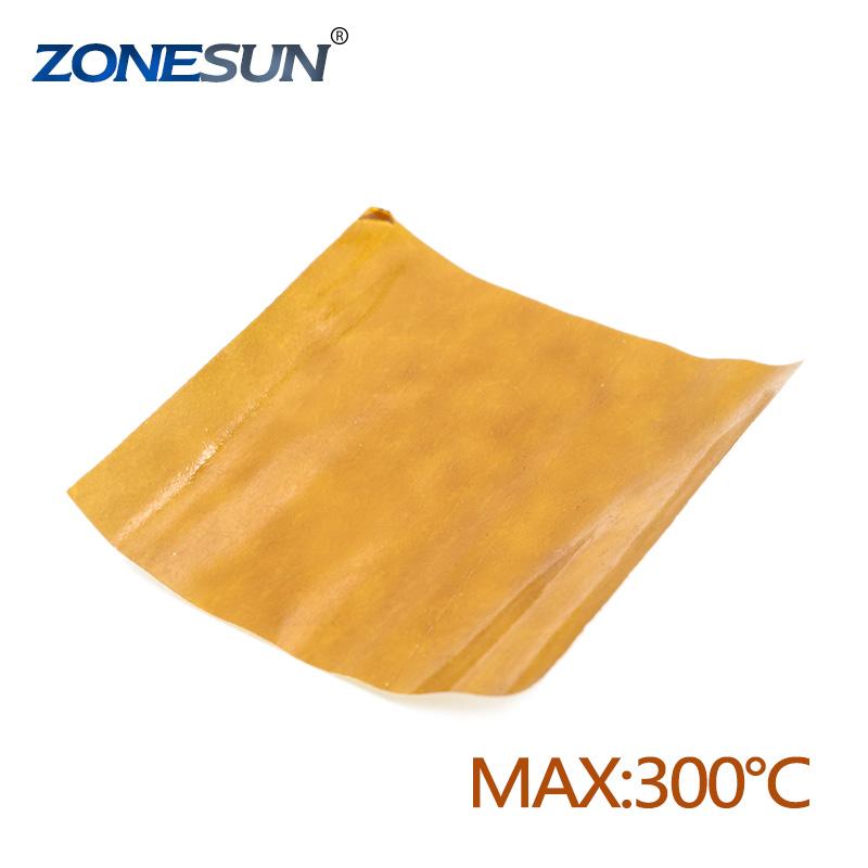 

ZONESUN Stamping Machine Use Connect Mold To Heating Plate Adhesive Tape, Double Components Adhesives 2.5x61cm
