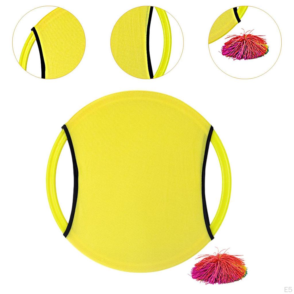 Bouncy Paddle Ball Set, Toss And Catch Activity for Children At The Beach