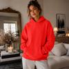 Damen Kapuzenpullover mit Taschen Langarm für Herbst und Winter