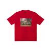 Palace FW23 Autumn Winter Collection 10Foot T-Shirt Car Print Crew Neck Short Sleeve T-Shirt Unisex T-Shirts Red P25TS270