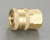 Female Thread Coupling Medium Rc1 1/4" (for Pressure/brass)