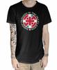 Crass Sheep Farming In the Falklands T Shirt - Punk Hardcore Anarchist Symbol
