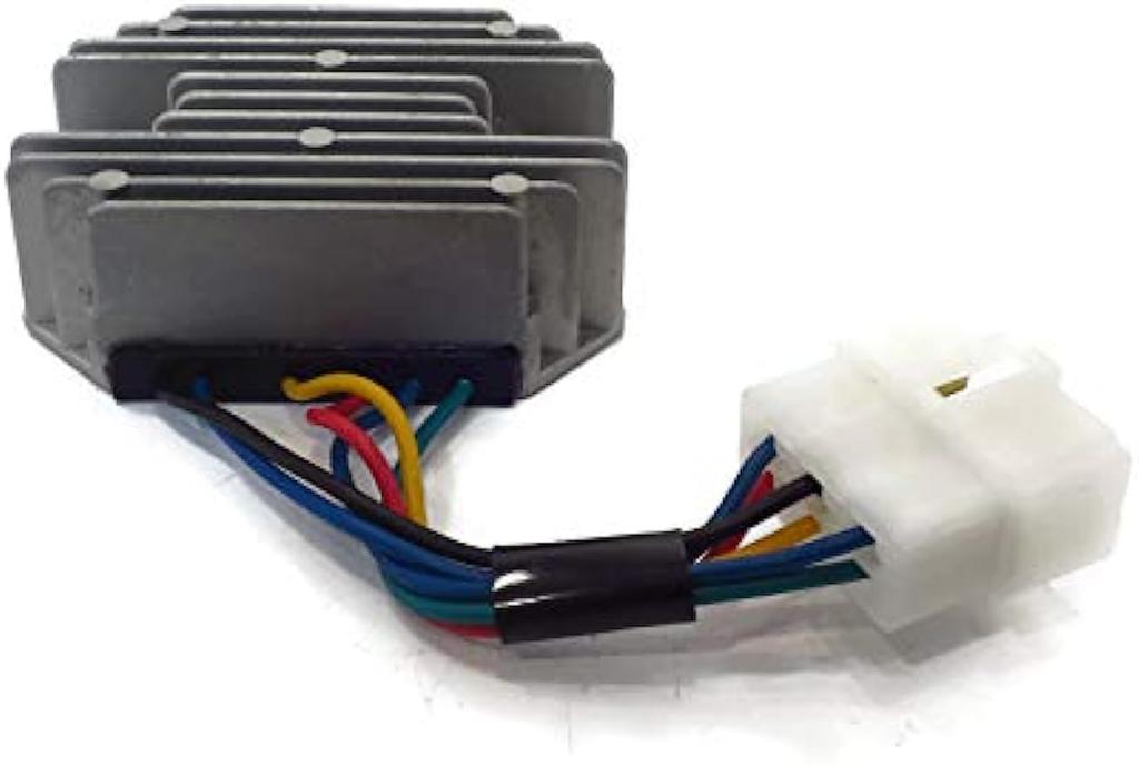 Hobbyant 12V Voltage Regulator Rectifier for Kubota Grasshopper RS5101 RS5155 Decorative Parts Accessories 6-Pin &