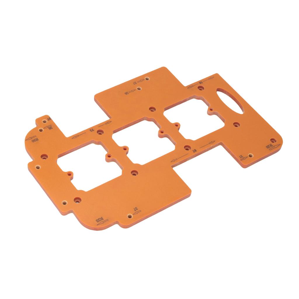 Closet Handleless Slotting Template 3 In 1 Design Multifunctional Embedded Wardrobe Slotting