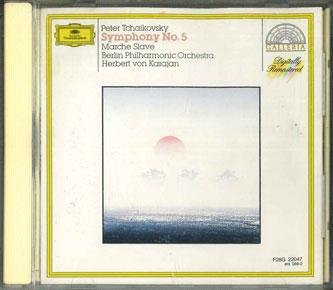 

CD PETER TCHAIKOVSKY - Tchaikovsky: Symphony No 5, Marche F28G22047 POLYDOR 1993 Japan Classical Used