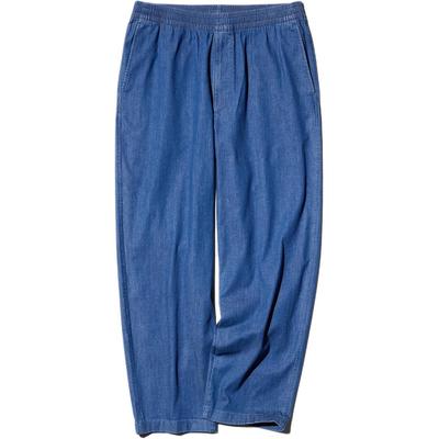 Uniqlo Solid Color Loose Fit Tapered Pants Unisex Bottoms 479135-63