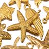 5pcs Stainless Steel Summer Starfish Sea Star Charms for DIY Earring Jewelry Materials Making Pendants Supplies Crafts Wholesale