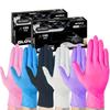 100 PCS Thickened Waterproof Nitrile Gloves - 9" Wear-resistant, Food-grade, Disposable Household Gloves