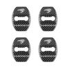 4pcs Car Door Lock Cover Protect Buckle Cover Stickers For Toyota Harrier Accessories K33
