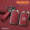 Schlüsselabdeckung für Toyota Yaris L, Vios FS und Echte Lederhülle für Damen