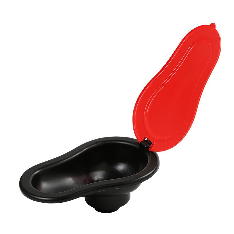 Portable Temporary Toilet for Construction Work, Plastic Commode