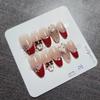 Handcrafted Short Wearable Nail Art Stickers - High-End Boutique False Nails