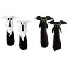 Halloween Hand In Hand Novelty Socks Spooky Magnetic Hand-Holding Hands Stockings Cute Bat Socks Mid-Calf Cotton Couple Socks