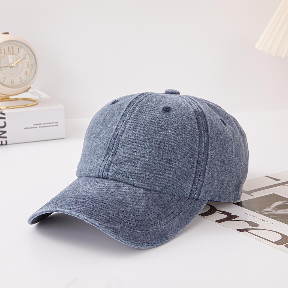 Distressed Faded WASHED DENIM Hat Vintage Men Women Trucker Baseball Caps