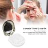 Contact Lens Case Mirror Look Cartoon NaPAW   Plastic Material Lightweight Portable Travel Contact Lens Container