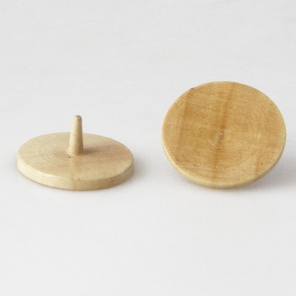 20Pcs Golf Ball Markers Round Accessories Wooden Premium Golf Position Marker for Golf Course Sports Practice Golfing Men Women