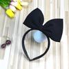 1PC Fabric Bow Large Head Hoop Hair Accessories Big Size For Girl Women Headband Bow Knot Bowknot Headwear